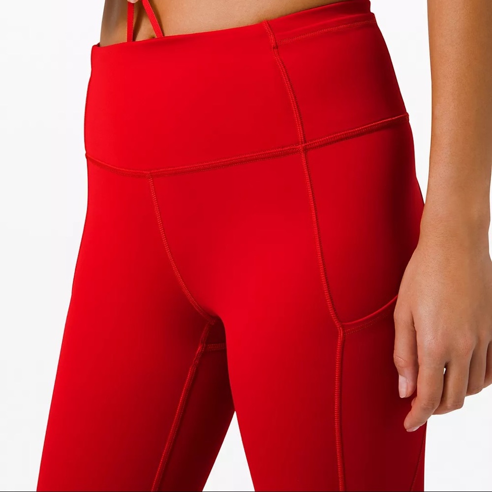 Lululemon Fast and Free High Rise Crop
